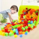 Vastate 60 pcs Building Block Toys with Wheels for Kids, Best Gift Toy for Kids