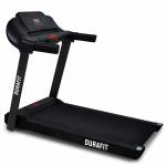 Durafit Serene | 3 HP Peak DC Motorized Treadmill | Home Cardio | Max Speed 10 Km/Hr | Max User Weight 110 Kg | Free installation assistance | LED Display