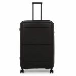 it luggage Momentous Polypropylene Large Hardsided Fashion Luggage Suitcase Expandable8 Wheel Trolley 16-2886-08 Black with TSA Lock- 77CM