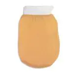 WBC WORLDBEAUTYCARE Moroccan Hammam Exfoliating Dead Skin Removal Bath Body Glove Mitt Original Single Layered Imported (Beige)