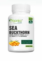 Organicoslim Himalaya Sea buckthorn Berry Extract Antioxidant Supplement and Immunity Booster Veg Supplement, Supports Digestions, Cardiovascular Health & Liver Detox (Pack of 1, 60 Capsules)