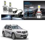 Feelitson White Car C6 H4 Compact Design 36W/3800Lm Led Headlight For Nissan Terrano (Pack Of 2)