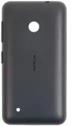 Imbi Nokia Lumia 530 Black Plastic Replacement Back Body Panel