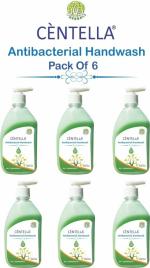 CENTELLA Anti Bacterial Hand Wash Pump Dispenser - Pack of 6, Per pack 500 ml