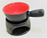 Your Local Store Red Ceramic Fondue Set Of 1