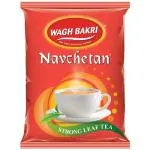 Wagh Bakri Navchetan| Tea| Premium Tea| 250 Gm Each| Pack of 2| 500 Gm + Green Ilayachi 25g |