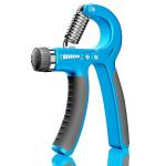 STRAUSS Polypropylene Adjustable Hand Grip Strengtheners (Blue)