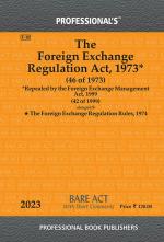 Foreign Exchange Regulation Act, 1973 Repealed by the Foreign Exchange Management Act, 1999_Professional Book Publishers