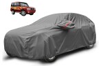 Auto Hub Tata Sumo Gold Car Cover with Mirror Pocket, Waterproof Layers, Car Cover Sumo Gold Waterproof - Taiwan Grey