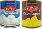 Yuvraj Angoori Petha Or Rasgulla Sweets Combo Pack 2 (1 kg x 2)