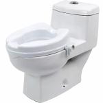 Entros 6 Inch Toilet Commode Seat Raiser Elevator Extension With Lid Cover - SC7060C