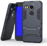 Heartly Lg Nexus 5X Lg-H791 Navy Black Back Case Cover