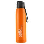 Cello Puro Steel-X Cooper Water Bottle, 900ml, Orange