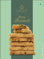 SMOOR Cookies - Pista Biscuits, 200g Pack of 2