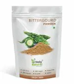 Holy Natural Bitter Gourd Powder 100gm (Karela Powder), Bitter Melon Powder for Support to Blood Sugar, Immunity Booster, Make Juice and Smoothies.