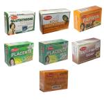 Queue Renew kojic Glutathione Papaya and Placenta moisturizing and Whitening soap pack of 7