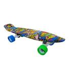 Jaspo Ride On Penny Board Polypropylene skateboard 1 piece Multicolor 5Y+
