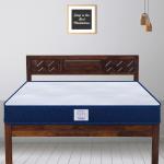 Grassberry White Dual Sided Ortho Double High Resilience Foam Mattress (78x44x6inch)