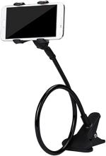 BYPOR Flexible Mobile Phone Stand Holder Universal Lazy Bracket Car Bed Desk Holder For All Mobile Phone Tablet Stand Mobile Holder, Black