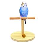 Sage Square Wooden Bird Climbing Tabletop Stand For Toy For Budgies Cockatiel Parrot Conure Java Finch