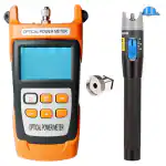 Corslet Optical Power Meter VTC830 Laser Cable DB Tester Optic Telecom Catv High Power Test +25 to -50DB FC/SC Tester for Telecommunication 10mw Vfl Visual Fault Locator 10km Power Meter Optical Fiber