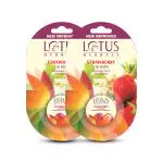 Lotus Herbals Lip Balm - Strawberry | For Dry & Cracked Lips | 5g - Pack of 2