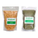 Unpolished 1kg Arhar dal & Unpolished 1kg Moong Sabut | Gaon Se 100% Pure Dals Pack of 2