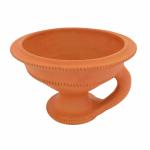 VASU CREATION Clay Dhoop Loban Dani Burner Holder with Stand for Pooja