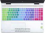 iFyx Hp 15.6 inch Rainbow Silicone Keyboard Skin Protector Case Cover