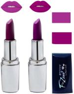 OUR BEAUTY Multicolor Creamy Matte Moisturising Lipstick Ks24 (Set Of 2)
