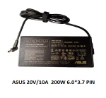 SOLUTIONS-365 LAPTOP ADAPTER CHARGER FOR ASUS 20V/10A 200W 6.0*3.7 PIN