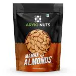 ARYIONUTS Premium Quality Mamra Almonds 200g | Kashmiri Mamra Giri Almonds | Natural Mamra Badam Giri A+ grade Badam | High Protein & Vit E Content (Pouch Pack)