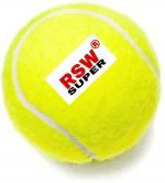 RSW Yellow Soft Cricket Tennis Ball