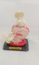Kesar Zems Multicolour Porcelain Dove Figurine