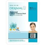 Dermal Collagen Essence Seeweed Full Face Facial Mask Sheet Brightening (Pack of 10)