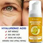 KURAIY REAL Cleansing Mousse Moisturizing Oil Control Deep Cleaning Mites Removal Acne Facial Cleanser Foam Skin Brightening