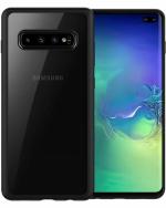 A ACCESSORIES KART Samsung galaxy S10 Lite Black Silicon Back Cover