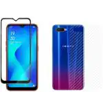 ATC Multicolor Front And Back Tempered Glass For Oppo A1K (Combo Of 2)