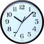 Sigaram Quartz Plastic Analog Wall Clock (25 x 25 cm)