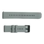 JOBINKA (Blk Band Lock 20mm Strap Grey) Strap for Samsung Gear S2 Classic / Samsung Active / Samsung Galaxy Active 2, Amazfit Bip Lite / Amazfit Gts, Noise X-Fit 1, Evolve 2, Noise ColorFit Brio, Noise ColorFit Qube, Watch Strap (20MM)