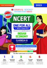 Oswaal NCERT One For All for UPSC & State PSC's Indian Economy Classes-9 to 12 (Old & New NCERT Edition) (For 2023 Exam)