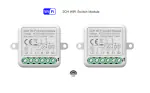 EGLOO 10A Smart Wireless WIFI Switch Work with Alexa, Google home and Smart life app - 2CH WIFI Switch Module - PACK OF 2
