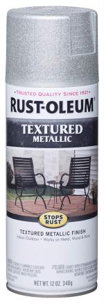 Rust-Oleum STOPS RUST 252303 Textured Metallic Spray Paint GALAXY, 340 grams