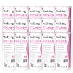 MasKing Pink Kitchen Tissue, Swipe, Towel Roll Multi-Purpose Dry Cleaning Roll Reusable Washable Easy to use Cleaning Tissue Household Sheet (50 Pulls Per Roll) Pack of 15