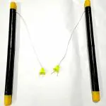 WIZERDY POM POM Stick Magic Trick (Plastic) / Chinese POM POM Magic Sticks/Lalu BHULU Sticks Magic