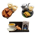 GIFTINGURU Chai Parle, Chai Rusk & Taj Chai Magnet - Tea Time Magnet