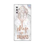GADGETSWRAP Printed Vinyl Skin Sticker for Samsung Galaxy Note 10 Plus - chase the dream