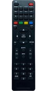 Xpecial Epg Remote Compatible For Free Dish