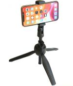 SRIKANTH ENTERPRISES MMSTOR 54 - 89 mm Black ABS and Carbon Steel Lightweight and Portable Mini Tripod for Mobile