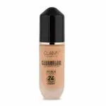 Clamy Natural Beige High Coverage Long Lasting Camouflage Foundation - 37 gm